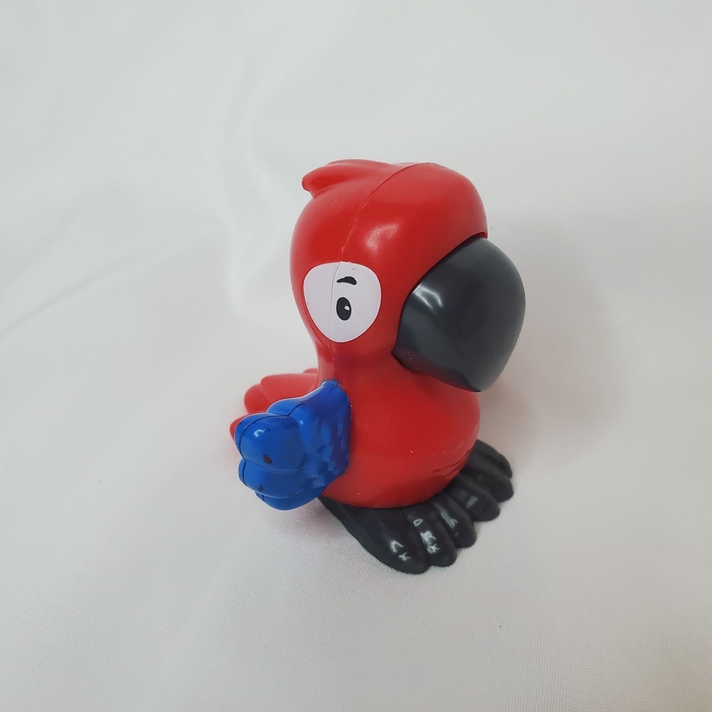 Replacement Red Parrot Figure Bird Fisher Price Little People Noah's Ark Zoo